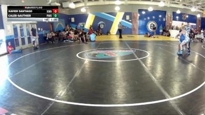126 lbs Placement (16 Team) - Caleb Gauthier, Palm Harbor WC vs Xavier Santiago, SOWA /HWC