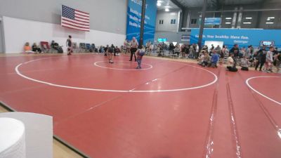 95 lbs Round Of 16 - Levi Clelan, East Waterford vs Max Moua, Denver