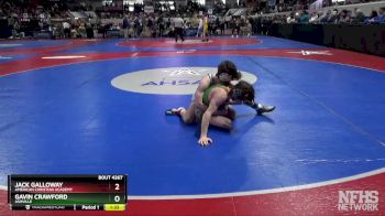 1A-4A 113 3rd Place Match - Jack Galloway, American Christian Academy vs Gavin Crawford, Ashville