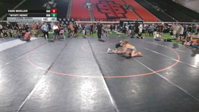 115 lbs Cons. Semis - Cade Mueller, Idaho vs Wyatt Hewit, Idaho