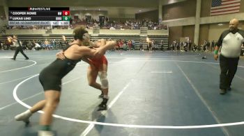 160 Championship Bracket Champ. Round 3 - Cooper Rowe, Mound Westonka vs Lukas Lind, Brainerd