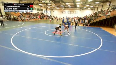 125 lbs Champ. Round 1 - Dorian Hoffman, Baldwin Wallace vs Zacariah Reno, Manchester