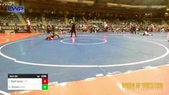 60 lbs 3rd Place - Isaiah Rodriguez, Fitness Fight Factory Wrestling Club vs Everett Brown, American Dream Wrestling Club