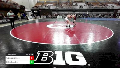 165 lbs Consolation - Tyler Swiderski, Central Michigan vs Keegan Rothrock, Brown University