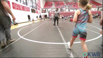 49 lbs Rr Rnd 2 - Daisy Dabney, Norman Grappling Club vs Kody Goodson, Rough Riders