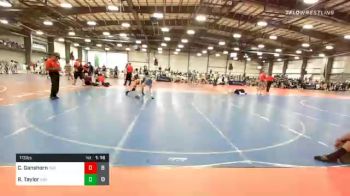 113 lbs Prelims - Conner Ganshorn, Tiger Wrestling Club vs RJ Taylor, Indiana Mafia Capone