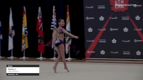 Stella Li - Rope, Ottawa RG Club