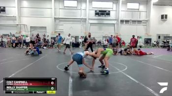 157 lbs Finals (2 Team) - Colt Campbell, Combat Athletics Black vs Reilly Shaffer, U2 Upstate Uprising