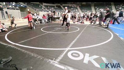 75 lbs Rr Rnd 2 - Bentley Churape, Oklahoma Strong-Blue 9U vs Salyer Torix, MOJO Mulisha 9U