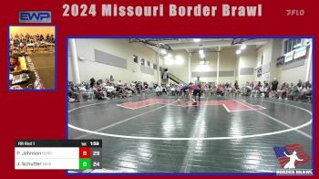 12-132 lbs Rr Rnd 1 - Presley Johnson, Border vs Justin Schutter, Missouri