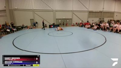 100 lbs Semis & 3rd Wb (16 Team) - Sandy Breeden, Missouri Fire vs Brooke Corrigan, Wisconsin