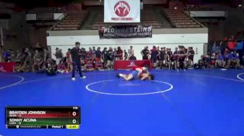 170 lbs Round 4 (16 Team) - Brayden Johnson, REWA vs Sonny Acuna, LAWA