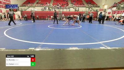 120 lbs Rr Rnd 3 - Santiago Mundo, Crutchmer Wrestling vs Kash Elston, Woodward