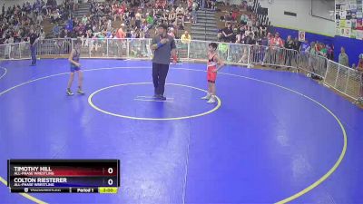 77 lbs Round 5 - Timothy Hill, All-Phase Wrestling vs Colton Riesterer, All-Phase Wrestling