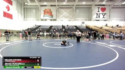63 lbs 3rd Place Match - Bruno Muscarella, WRCL Wrestling Club vs Nelson Stevens, Club Not Listed