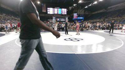 100 lbs Cons. Rd Of 32 - Cole Martin, Missouri vs Armando Ramirez, Idaho