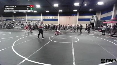 137 lbs Semifinal - Carter Black, Project 8 WC vs Elias Delis, 951 Wc