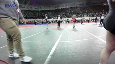 113 lbs Round Of 64 - Gabriella Lozano, McLoud vs Rylee Denton, Little Axe Women's Wrestling