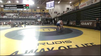 285 lbs Consi Of 8 #1 - Cameron Black, DeMatha Catholic vs Grant Goodman, Bethlehem Christian Academy