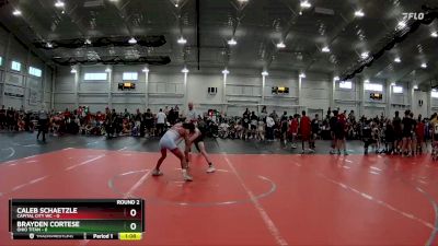 106 lbs Round 2 (4 Team) - Brayden Cortese, Ohio Titan vs Caleb Schaetzle, Capital City WC