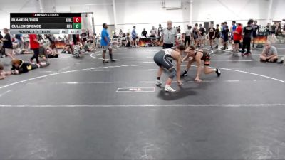 157 lbs Round 3 (4 Team) - Blake Butler, Reverence United Black vs Cullen Spence, MF Army