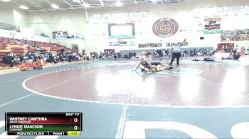120 lbs Semifinal - Whitney Cawthra, Rocky Mountain vs Lyndie Isaacson, LaGrande