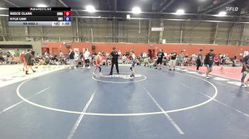92 lbs Rr Rnd 3 - Reece Clark, South Hills Wrestling Academy - MSE vs Kyle Link, Headhunters WC - MSE