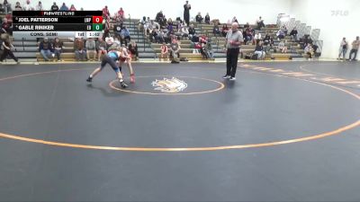 J-13 lbs Cons. Semi - Gable Riniker, East Buchanan vs Joel Patterson, Lisbon Mat Pack