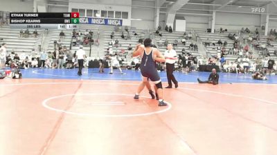 285 lbs Rr Rnd 1 - Ethan Turner, Team Diamond Fish - HSB vs Bishop Kearns, Doughboy Black - HSB
