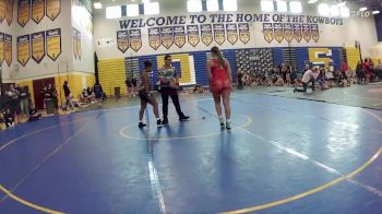 170 lbs Round 1 (6 Team) - Riley Lancaster, Head Hunters vs Abigail Reid, Black Hive