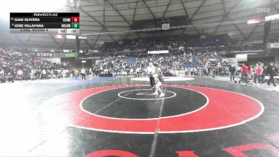 Boys 4A 106 lbs Cons. Round 4 - Jose Villafana, Moses Lake vs Juan Olivera, Eisenhower