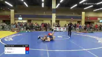 50 kg Consi Of 16 #2 - Dianna Holmes, Georgia vs Shea Reisel, Izzy Style Wrestling