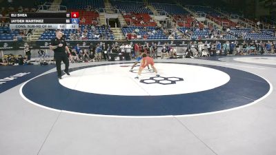 113 lbs Cons. Sub-rd Of 64 - Eli Shea, Connecticut vs Jayden Martinez, Massachusetts