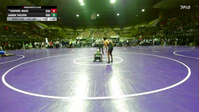 106 lbs Consi Of 8 #2 - Nathiel Nava, Stockdale vs Jaden Yacuta, Porterville