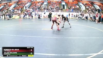 125 lbs Cons. Round 2 - Roberto De Jesus, Lake Gibson vs Kaleb Williams, South Dade