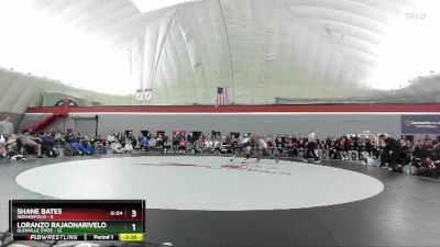 165 lbs Finals (2 Team) - Shane Bates, Indianapolis vs Loranzo Rajaonarivelo, Glenville State