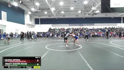 94-103 lbs Semifinal - Jalissa Ortega, TUF California Wrestling Acade vs Trinity Hunter Rouse, 951 Wrestling Club