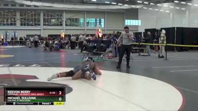 197 lbs 5th Place Match - Keevon Berry, Centenary University (New Jersey) vs Michael Sullivan, College At Brockport