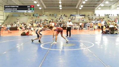 132 lbs Rr Rnd 3 - Lucas Forsythe, Gold Standard Wrestling - HSB vs Lazarus Joyce, Shore Thing Surf - HSB
