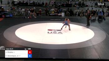 100 lbs Cons 16 #1 - Jackson Shipley, Texas vs Eric Bocanegra, Jr., New York