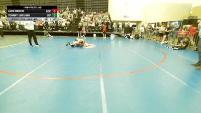 96-I lbs Round Of 16 - Jack Beech, Centurion vs Tommy Lucuski, Pennsbury Falcons