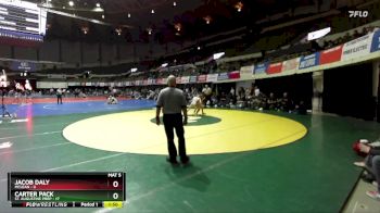 126 lbs Champ Round 1 (16 Team) - Jacob Daly, Mclean vs Carter Pack, St. Augustine Prep