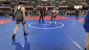 151 lbs Cons. Round 3 - Caleb Gregg, Billings Wrestling Club vs Michael Rummel, Frenchtown Wrestling Club