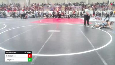 132 lbs Consi Of 16 #2 - Thomas Hainer, Valley Bad Boys vs Ian Vigil, Other Team