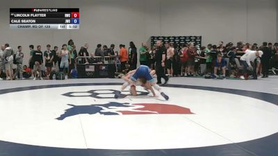 61 kg Champ. Rd Of 128 - Lincoln Flayter, Ranger Wrestling Club vs Cale Seaton, Jackrabbit Wrestling Club