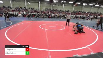 150 lbs Quarterfinal - Jesus Aispuro, Grindhouse WC vs Koby Delahel, Mingus