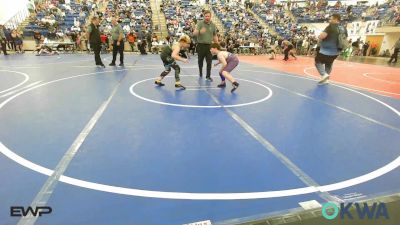 105 lbs Semifinal - Rogen Bradsher, Buck Pride Wrestling vs Leland Holden, Ponca City Wildcat Wrestling