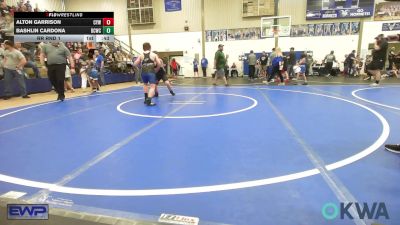 105 lbs Rr Rnd 1 - Alton Garrison, Coweta Tiger Wrestling vs Bashlin Cardona, Dark Cloud Wrestling Club