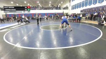 175 lbs Semifinal - Joshua Rojas, Caldwell vs Riley Berger, Coeur D Alene