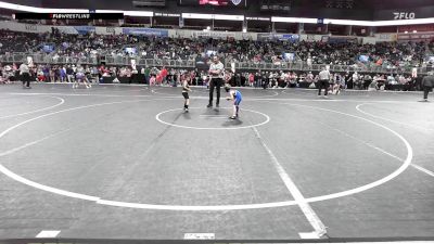 46 lbs Round Of 16 - Caleb Ivison, Rams Wrestling Club vs Vincent Jimenez, Grindhouse/rising Sun